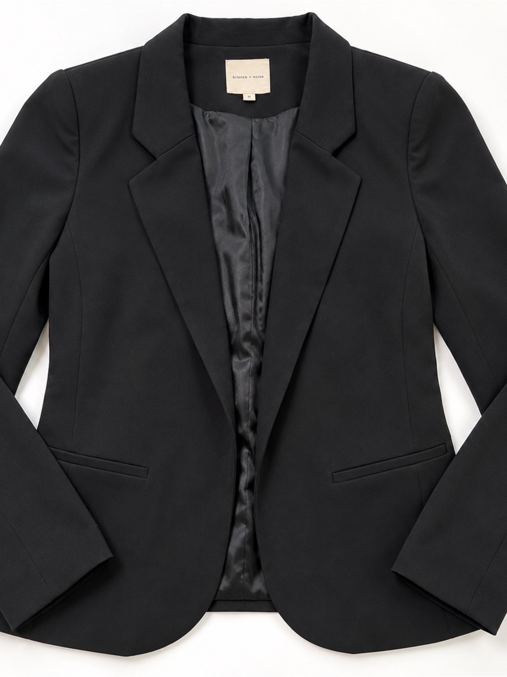 silence + noise from Urban Outfitters Black Tailored Blazer for Women